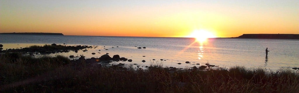 Solnedgång
